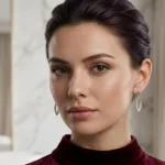 Platinum Diamond Pavé Oval Drops - Image 3