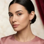 Rose Gold Diamond Cube Drops - Image 3