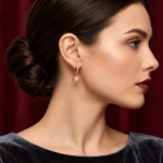 Rose Gold Diamond Cube Drops - Image 2