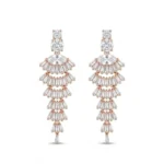 Rose Gold Diamond Fringe Cascade