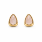 Rose Quartz Drop Earrings
