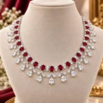 Ruby Diamond Chandelier Set - Image 4