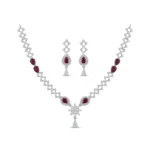 Ruby Lattice Jewelry Set