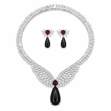 Ruby Raven Wings Set