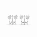 Snowflake Diamond Studs