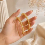 Textured Diamond Bangle Pair - Image 2