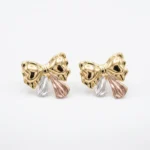 Tri-Tone Bow Studs
