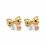 Tri-Tone Bow Studs