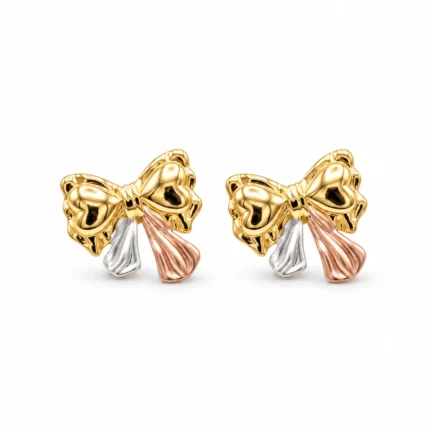 Tri-Tone Bow Studs