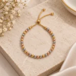 Tri-Tone Sphere Necklace - Image 5