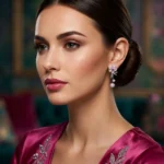 Ruby Diamond Emerald Bloom Drops - Image 2